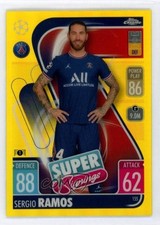 Sergio Ramos Match Attax UCL 2021 /75 #155
