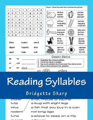Reading Syllables: Simple & Fun Syllable Practice by Bridgette Sharp (English) P