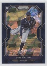 2021 Panini Prizm Tier II Navy Blue Cracked Ice 8/25 Luis Patino #189 0hw6