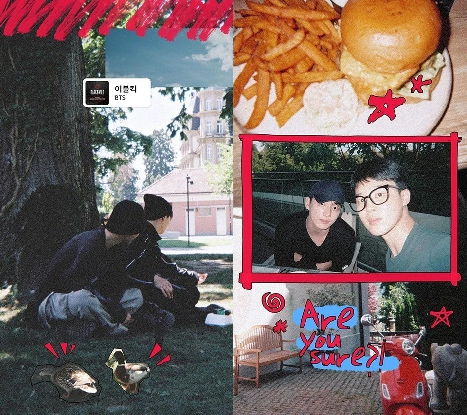 JIMIN X JUNGKOOK [ARE YOU SURE?! SEASON2] PHOTOBOOK/2 Buch+DCode+14 Karte+4 Foto - Bild 4 von 4