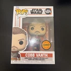 🔥 Funko Pop Star Wars Cobb Vanth Chase #484 w/Pop Protector 🔥