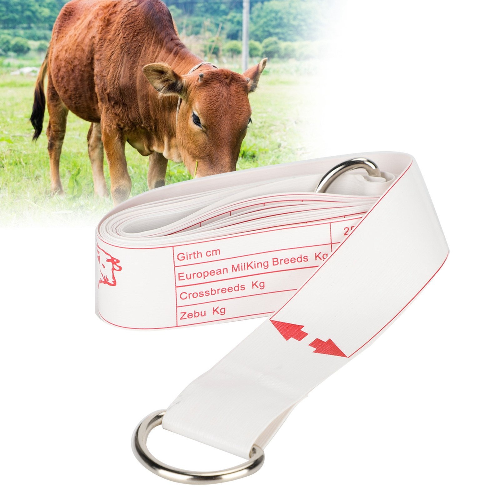 Cattle Tape Measure Bust Weight Contrast Ruler Soft Body Measuring Ruler
