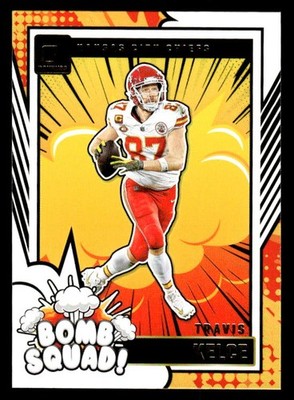 Travis Kelce 2024 Donruss Bomb Squad #12 Kansas City Chiefs ESE QTY