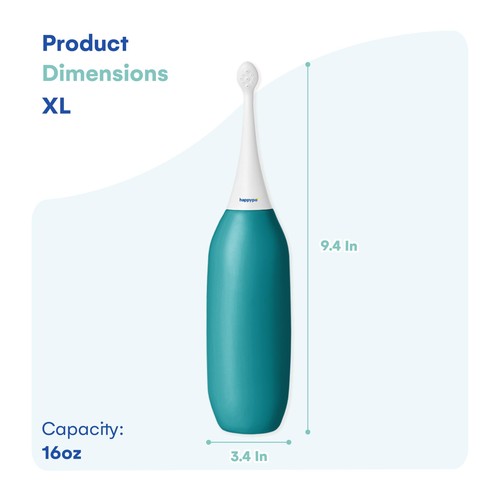 The Original XL Butt Shower - Bidet Portatile con il 50% di Volume in più - Il Facile-... - Foto 3 di 6