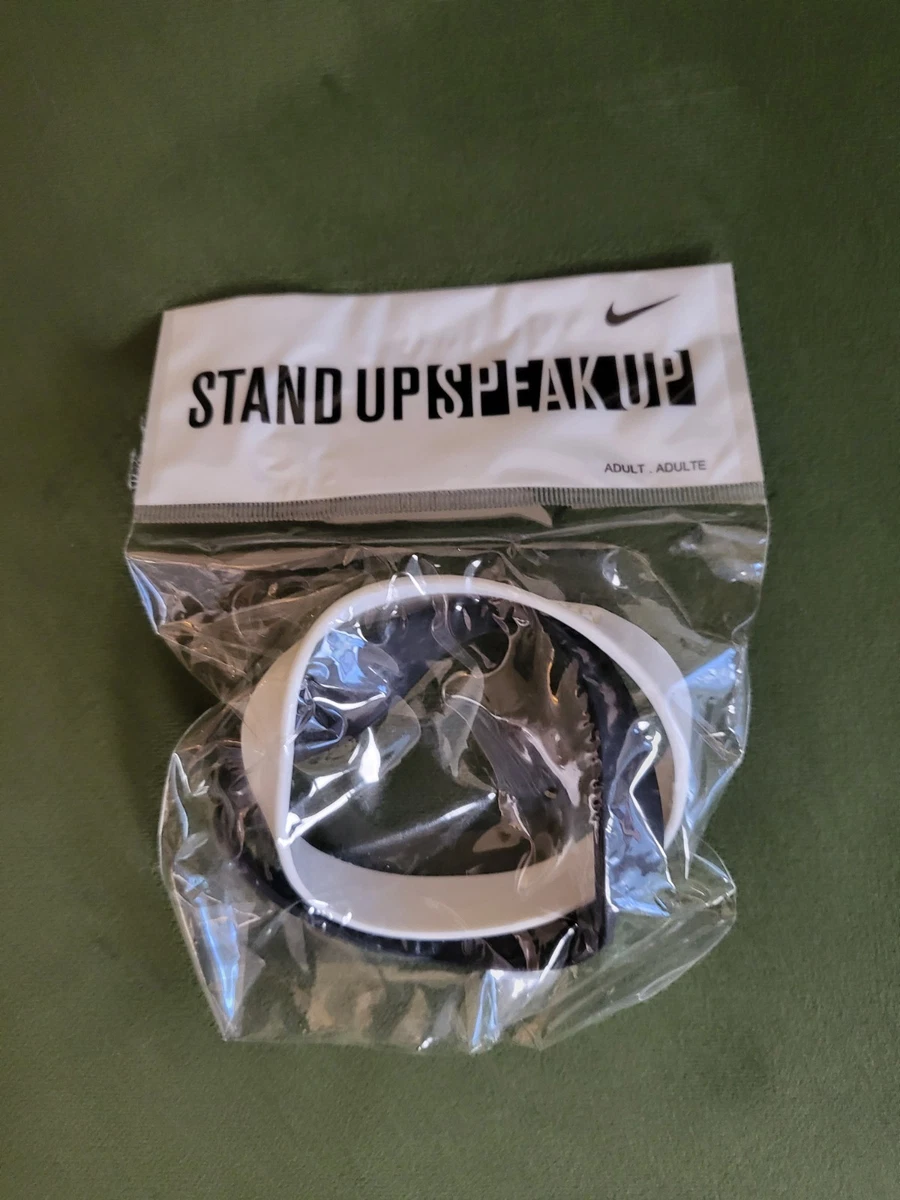 Stand Up Speak Up Wristband for sale | eBay