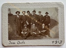 orig. Foto Männer Wanderung 1913 Wiesental Südschwarzwald