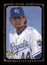 2008 Upper Deck Masterpieces Framed Black Luke Hochevar #74