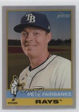 2025 Topps Heritage Chrome Refractor Peter Fairbanks Pete Fairbanks #361 0g9