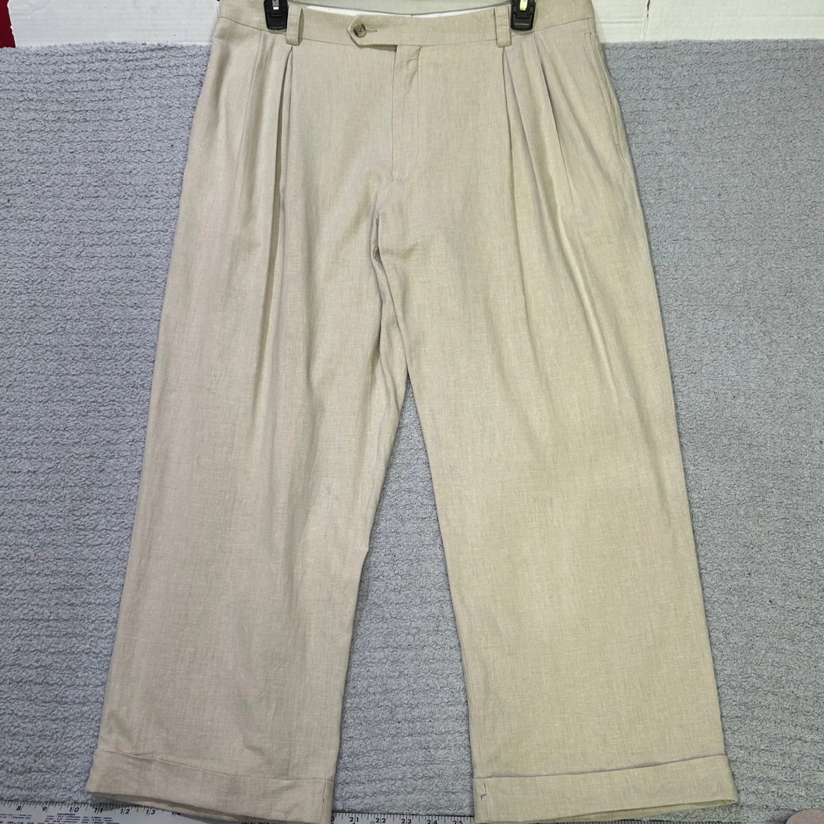 Linen Vintage Pants for Men for sale | eBay