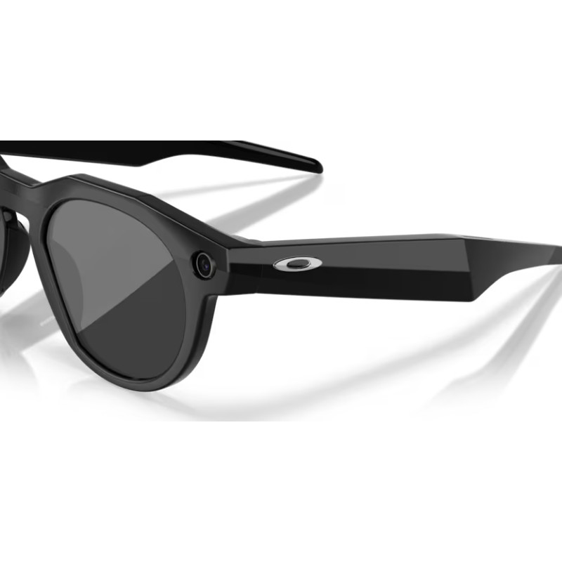 NEW Sealed Oakley Meta HSTN OW8002-03 Black Prizm Black Polarised AI Glasses