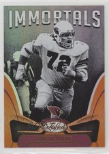 2018 Certified Immortals Mirror Orange /225 Dan Dierdorf #114 HOF 0a1