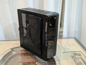In-Win BQ656-0 Mini-ITX VESA Case W/ 150W POWER SUPPLY CADDY and Power Cord