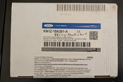 FORD Perimeter Plus Vehicle Security System KN1Z-19A361-A - Fits Ford Maverick