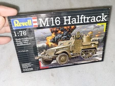 Revell WW II US M16 Half Track Model Kit 1/76 #03228