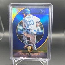 2017 Panini Chronicles Gold Standard #18 Justin Turner  #12/79 Dodgers 