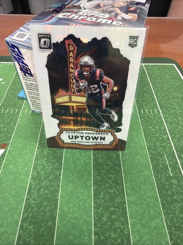 TreVeyon Henderson [White Pandora] #23 2025 Panini Donruss Optic Uptown card