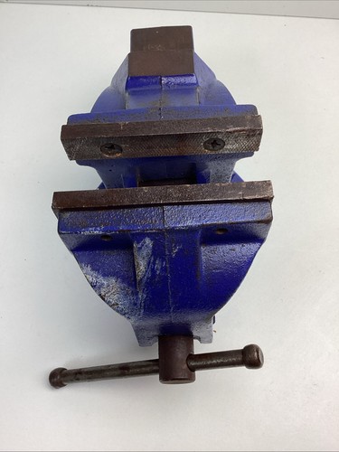 RECORD 1 TON ENGINEERS / MECHANICS VICE WITH ANVIL, 4” Jaws, 7.1kg - Picture 15 of 24