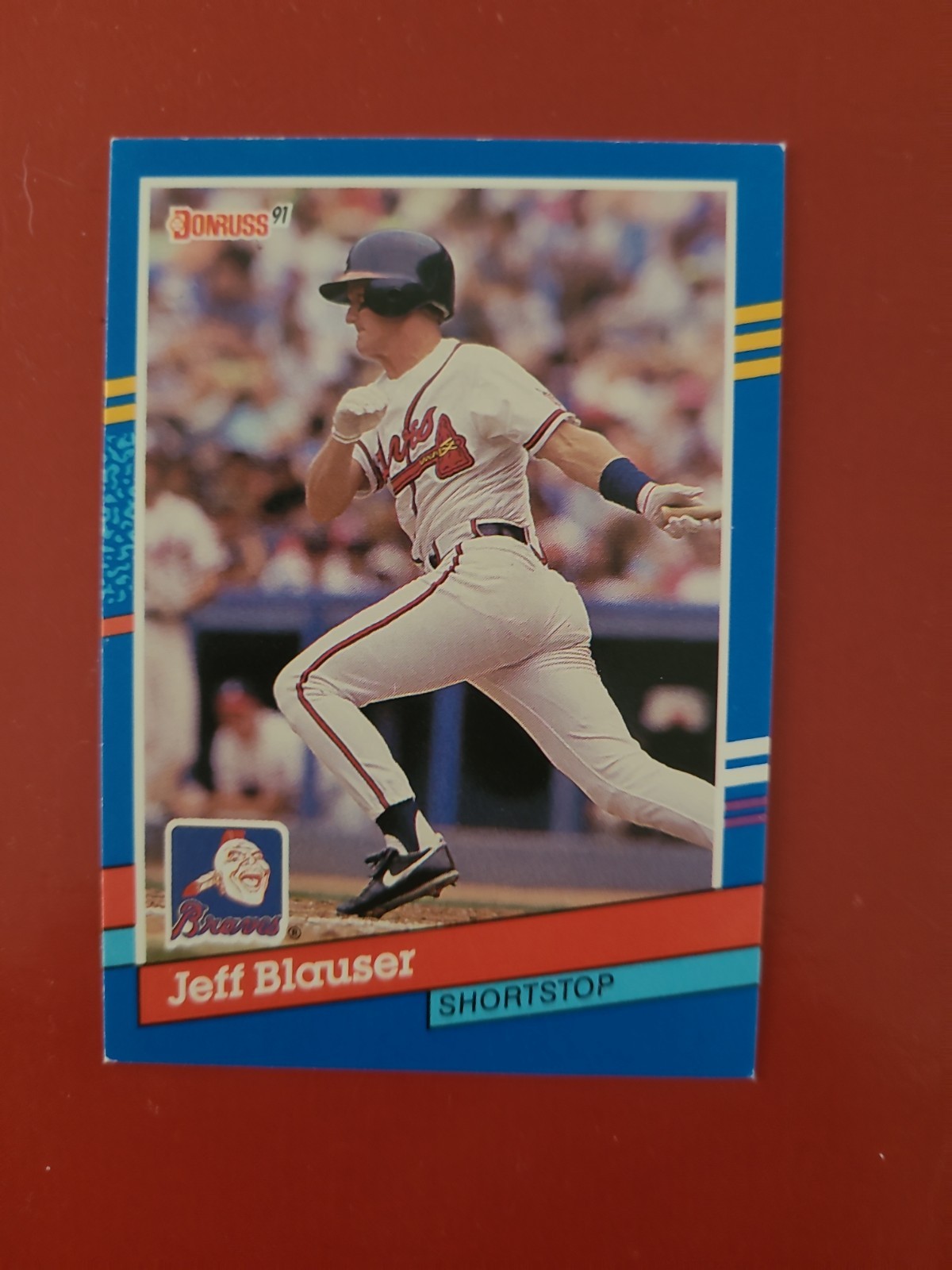 1991 Donruss - Jeff Blauser #229 Atlanta Braves 