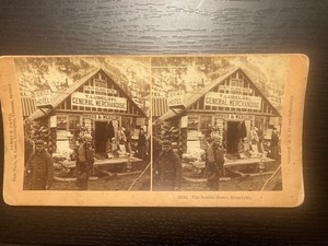 Klondike Gold Rush--7 Stereoviews (mixed)--Chikoot Pass, Mining scenes, Stores