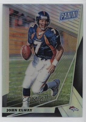 2018 Panini The National VIP Prizm 7/99 John Elway #28 HOF 1l8x