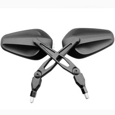 Par de espejos retrovisores negros para Boulevard M109R C50T V STROM 65 800 1050