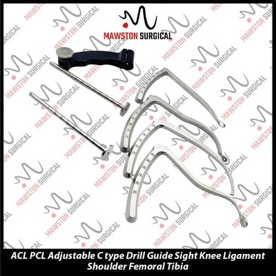 ACL PCL C-type Drill Guide Knee Ligament Shoulder Femoral Tibia Aimer Guider Set