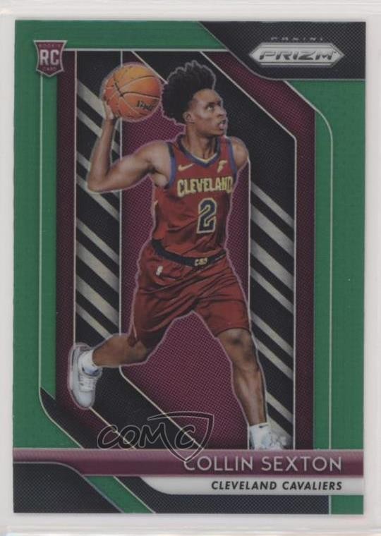 2018-19 Panini Prizm Green Prizm Collin Sexton #170 z7j