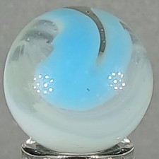 Vintage Vitro Conqueror Marble .65 Inches Near-Mint Condition Combined Shipping