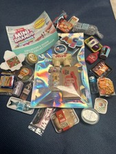 Lot of 5 Mini Brands Minis - Fill the Fridge plus free magnet  collectors guide