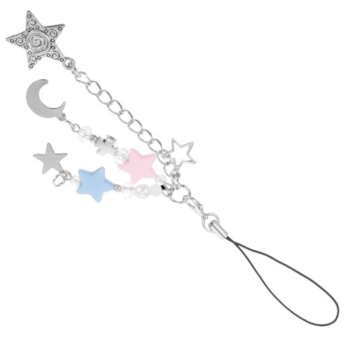 Pentagramm-Handykette Student Telefon-Charm-Anhänger Handyanhänger - 第 1/12 張圖片
