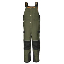 RefrigiWear 54 Gold Insulated Bib Overalls - Heavy-Duty, Water-Repellent, -20°F