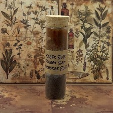 Hexen Salz -  Hexenset - Kraftsalz -Talisman  - Witchcraft Apothecary -