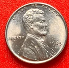 1943-D Lincoln Wheat Cent Penny GEM BU From an Original Bank Roll