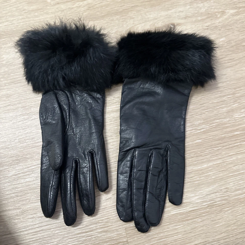 Guantes Negro Grandoe 7 1/2 Mujer Foto 2 de 3