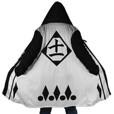 Bleach Kenpachi Zaraki Anime Hoodie Coat  Dream Cloak