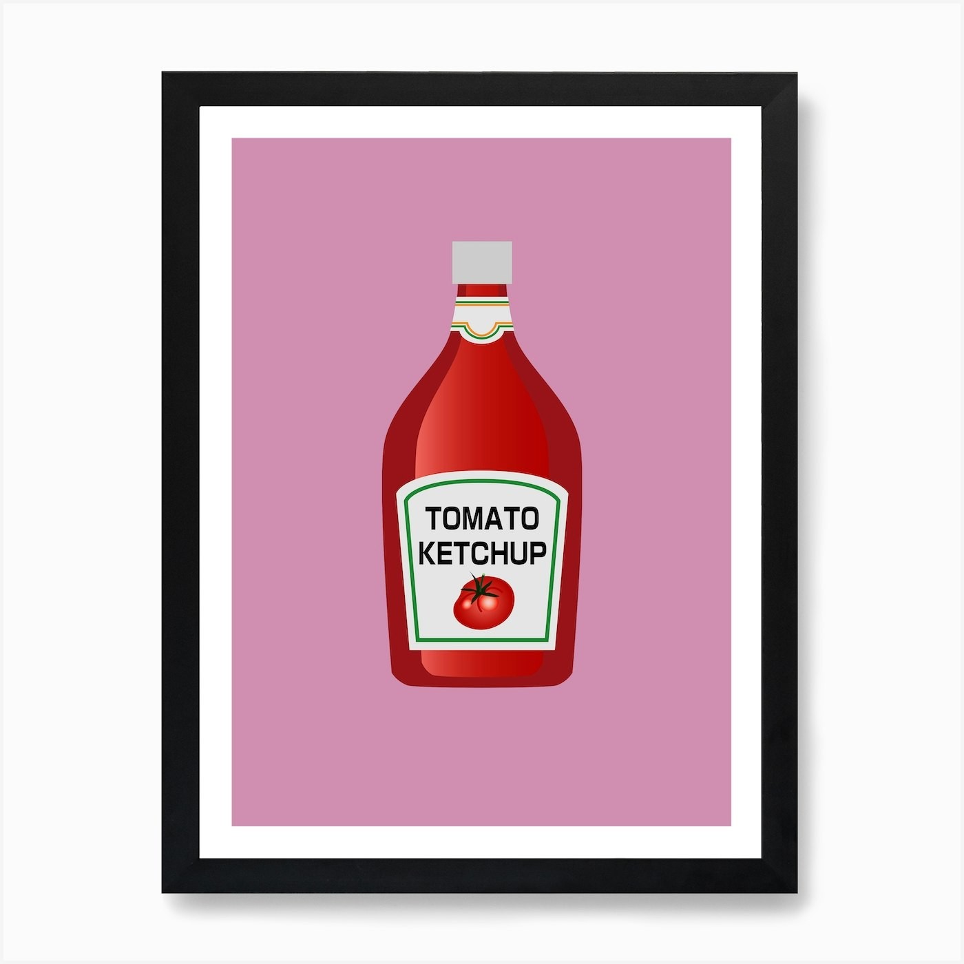 Tomato Sauce, Kitchen, Condiment, A Framed Wall Art Poster Canvas Print Picture
