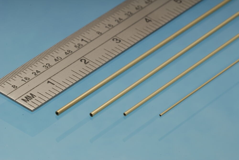 Albion Alloys MBT10 - Brass Micro Tube 1.0 mm x 0.8 mm - New