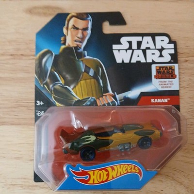 2nd Wave: Disney Star Wars Hot Wheels Character Cars (2014) Rebels Kanan #15 NIB