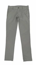 Mason's Men's 32X33 EU48 Khaki/Sage Chino Cotton Stretch Slim Pants Barely Used