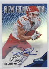 2012 Certified New Generation Mirror Blue Signatures 28/49 Devon Wylie Auto 0a1