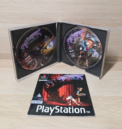 Heart of Darkness (Sony PlayStation 1, 1998) - PAL, Complete - Picture 2 of 4