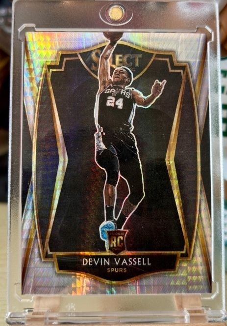 Devin Vassell 2020-21 Panini Select Premier Lucky Envelopes Prizm Rookie RC 8/8