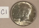 1964 Kennedy Half Dollar, Silver (C1)