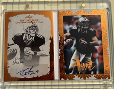 Leaf 2022 History Book Ch. 2 Drew Brees Autographed Booklet /25