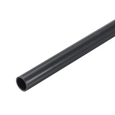 Deep Grey PVC Rigid Pipe 10mm ID 12mm OD 12" High Impact, Deep Grey