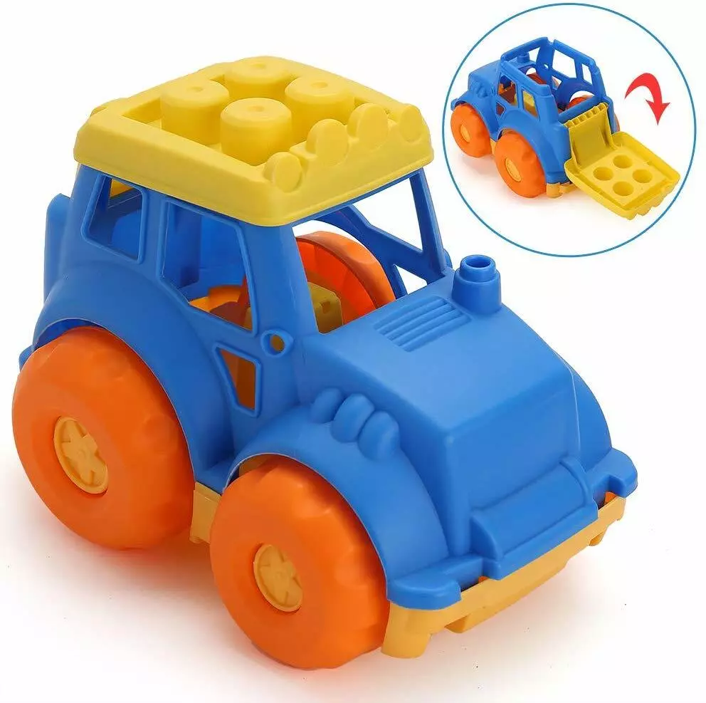 9 Dump Truck Toy for Toddler Kids Boys Girls Beach Sand Toys Car