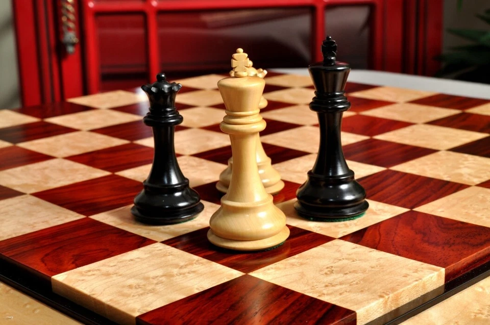 Cocobolo Signature Contemporary III - 2.5" Luxury Chess Board - Image 4 of 4