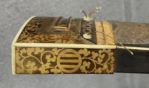 Antique 19th c. Japanese Koto small Zither Guzheng Restoration Project L@@@@@@K - Picture 14 of 15