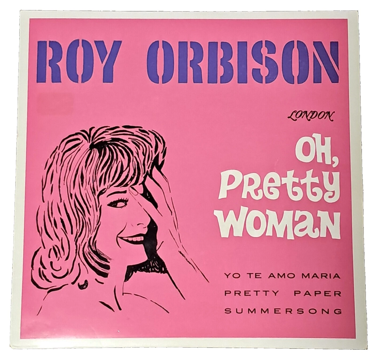 Roy Orbison Very Good Plus (VG +) Sleeve Vinyl Records