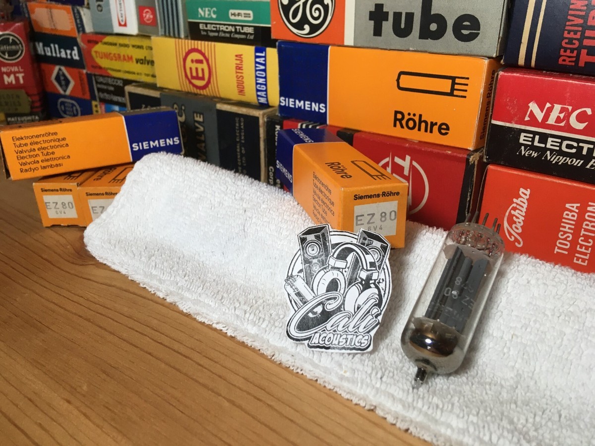 ※値下不可　Mec sports MiSURA インテル　80年代　ルンメニゲ 1x EZ80 6V4 Siemens Germany /NOS Vintage Rectifier Tube | eBay